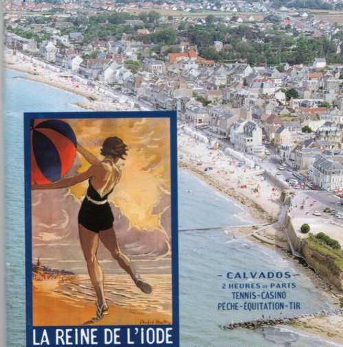 vue de notre location saisonnière saint aubin sur mer, calvados, normandie