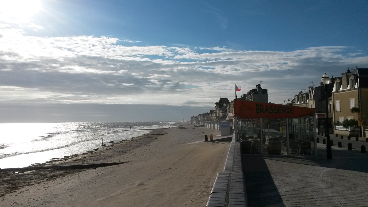 digue saint aubin sur mer